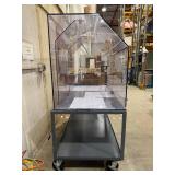 Acrylic Fume Hood (586368) on Rolling Cart