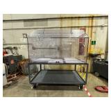 Acrylic Fume Hood (586368) on Rolling Cart