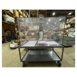 Acrylic Fume Hood (586368) on Rolling Cart