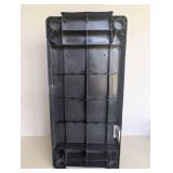 HYPER TOUGH 5-SHELF PLASTIC SHELVING UNIT HYPER TOUGH 5-SHELF PLASTIC SHELVING UNIT