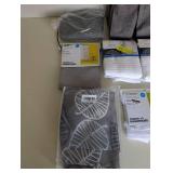 NEW ASSORTED CURTAINS (7 PIECES TOTAL) NEW ASSORTED CURTAINS (7 PIECES TOTAL)