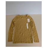 5 NEW A NEW DAY LONG SLEEVE SHIRT SIZE M GOLD 5 NEW A NEW DAY LONG SLEEVE SHIRT SIZE M GOLD