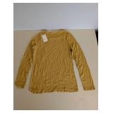 5 NEW A NEW DAY LONG SLEEVE SHIRT SIZE L GOLD 5 NEW A NEW DAY LONG SLEEVE SHIRT SIZE L GOLD