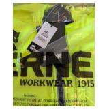 BERNE WORKWEAR 2XL HIGH VISIBILITY HOODED JACKET YELLOW BERNE WORKWEAR 2XL HIGH VISIBILITY HOODED JACKET YELLOW
