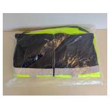 BERNE WORKWEAR 2XL HIGH VISIBILITY HOODED JACKET YELLOW BERNE WORKWEAR 2XL HIGH VISIBILITY HOODED JACKET YELLOW