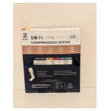 COPPER FIT ELITE COMPRESSION SOCKS WITH AIRFLOW TECHNOLOGY 2 PACK SM COPPER FIT ELITE COMPRESSION SOCKS WITH AIRFLOW TECHNOLOGY 2 PACK SM