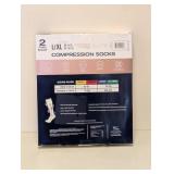 COPPER FIT ELITE COMPRESSION SOCKS L/XL 2 PACK COPPER FIT ELITE COMPRESSION SOCKS L/XL 2 PACK