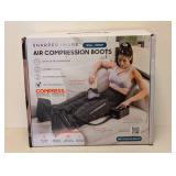 SHARPER IMAGE AIR COMPRESSION BOOTS SIZE S/M SHARPER IMAGE AIR COMPRESSION BOOTS SIZE S/M