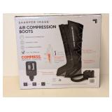 SHARPER IMAGE AIR COMPRESSION BOOTS SIZE S/M SHARPER IMAGE AIR COMPRESSION BOOTS SIZE S/M