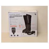 SHARPER IMAGE AIR COMPRESSION BOOTS SIZE L/XL SHARPER IMAGE AIR COMPRESSION BOOTS SIZE L/XL