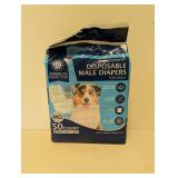 AMERICAN KENNEL CLUB ULTRA-ABSORBENT DISPOSABLE MALE DIAPERS FOR DOGS AMERICAN KENNEL CLUB ULTRA-ABSORBENT DISPOSABLE MALE DIAPERS FOR DOGS