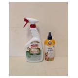 NATURES MIRACLE URINE DESTROYER/ ARM & HAMMER ODOR CONTROL PET SPRAY NATURES MIRACLE URINE DESTROYER/ ARM & HAMMER ODOR CONTROL PET SPRAY