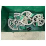 Assorted Shoes for 1818 Ratchet Pipe Bender