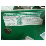 Greenlee 1818 Ratchet Pipe Bender