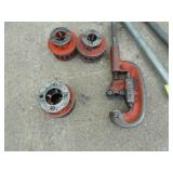 Rigid Hand Pipe Threader Set
