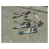 Greenlee Stud Punchers x 3