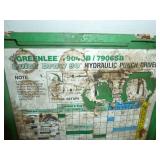 Greenlee Hydraulic Punch Driver