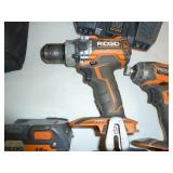 Ridgid Cordless Drill & Driver Set x 2