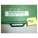 Greenlee Slug Buster Set 7238 SB