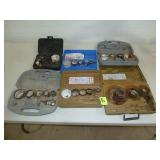Used Hole Saw Kits x 6
