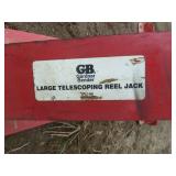 GB Telescoping Reel Jack Stand Set Red