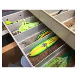 Vintage Plano 8700 Large Tacklebox with Classic Tackle! Vintage Plano 8700 Large Tacklebox with Classic Tackle!