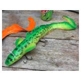 Group Muskie Type Lures - Duckling - Gel - Tiger Tube Group Muskie Type Lures - Duckling - Gel - Tiger Tube