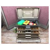 Plano Guide Series Large Tackle Box - Some Contents Plano Guide Series Large Tackle Box - Some Contents