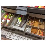 Plano Guide Series Large Tackle Box - Some Contents Plano Guide Series Large Tackle Box - Some Contents