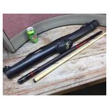 Viper Pro Series 2 Pc Pool Cue with Case - Nice Viper Pro Series 2 Pc Pool Cue with Case - Nice