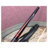Viper Pro Series 2 Pc Pool Cue with Case - Nice Viper Pro Series 2 Pc Pool Cue with Case - Nice