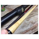 Viper Pro Series 2 Pc Pool Cue with Case - Nice Viper Pro Series 2 Pc Pool Cue with Case - Nice