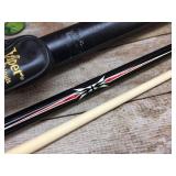 Viper Pro Series 19 Oz 2 Pc Pool Cue with Case - Nice Viper Pro Series 19 Oz 2 Pc Pool Cue with Case - Nice