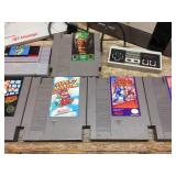Vintage Nintendo NES - Console - Controller - Game Cartridges Vintage Nintendo NES - Console - Controller - Game Cartridges