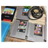 Vintage Nintendo NES - Console - Controller - Game Cartridges Vintage Nintendo NES - Console - Controller - Game Cartridges