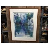Gary Spetz Watercolor Print - Signed/Numbered 28" x 35" Gary Spetz Watercolor Print - Signed/Numbered 28" x 35"