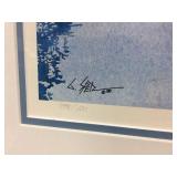 Gary Spetz Watercolor Print - Signed/Numbered 28" x 35" Gary Spetz Watercolor Print - Signed/Numbered 28" x 35"