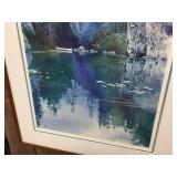 Gary Spetz Watercolor Print - Signed/Numbered 28" x 35" Gary Spetz Watercolor Print - Signed/Numbered 28" x 35"