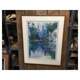 Gary Spetz Watercolor Print - Signed/Numbered 28" x 35" Gary Spetz Watercolor Print - Signed/Numbered 28" x 35"