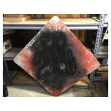 Large Turn Sign 30" x 30" Aluminum Large Turn Sign 30" x 30" Aluminum