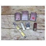 Vintage Pocket Warmers - Lighters - Novelty Vintage Pocket Warmers - Lighters - Novelty