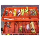 Vintage Tackle Box - Jigs - Mepps - Daredevils - Old Bobbers Vintage Tackle Box - Jigs - Mepps - Daredevils - Old Bobbers
