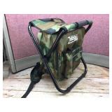 Ice Fishing Backpack Seat - Spear Decoy - Microlite Rod/Reel Ice Fishing Backpack Seat - Spear Decoy - Microlite Rod/Reel