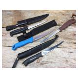 4 Fillet Knives - Normark - Fiskars - American Angler - Sharp 4 Fillet Knives - Normark - Fiskars - American Angler - Sharp