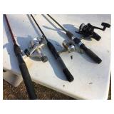 (3) Shimano - Shakespeare Rod/Reel Combos (3) Shimano - Shakespeare Rod/Reel Combos