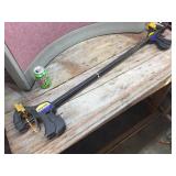 3 Quick Grip 36" Bar Clamps - Ziptied Together 3 Quick Grip 36" Bar Clamps - Ziptied Together