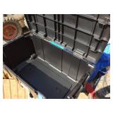 Like New! Sterilite Footlocker 31" x 17" x 14" Black Like New! Sterilite Footlocker 31" x 17" x 14" Black