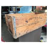 Nifty Vintage Spicuzza Banana Co - Wooden Crate Nifty Vintage Spicuzza Banana Co - Wooden Crate