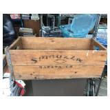 Nifty Vintage Spicuzza Banana Co - Wooden Crate Nifty Vintage Spicuzza Banana Co - Wooden Crate