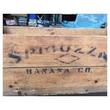 Nifty Vintage Spicuzza Banana Co - Wooden Crate Nifty Vintage Spicuzza Banana Co - Wooden Crate